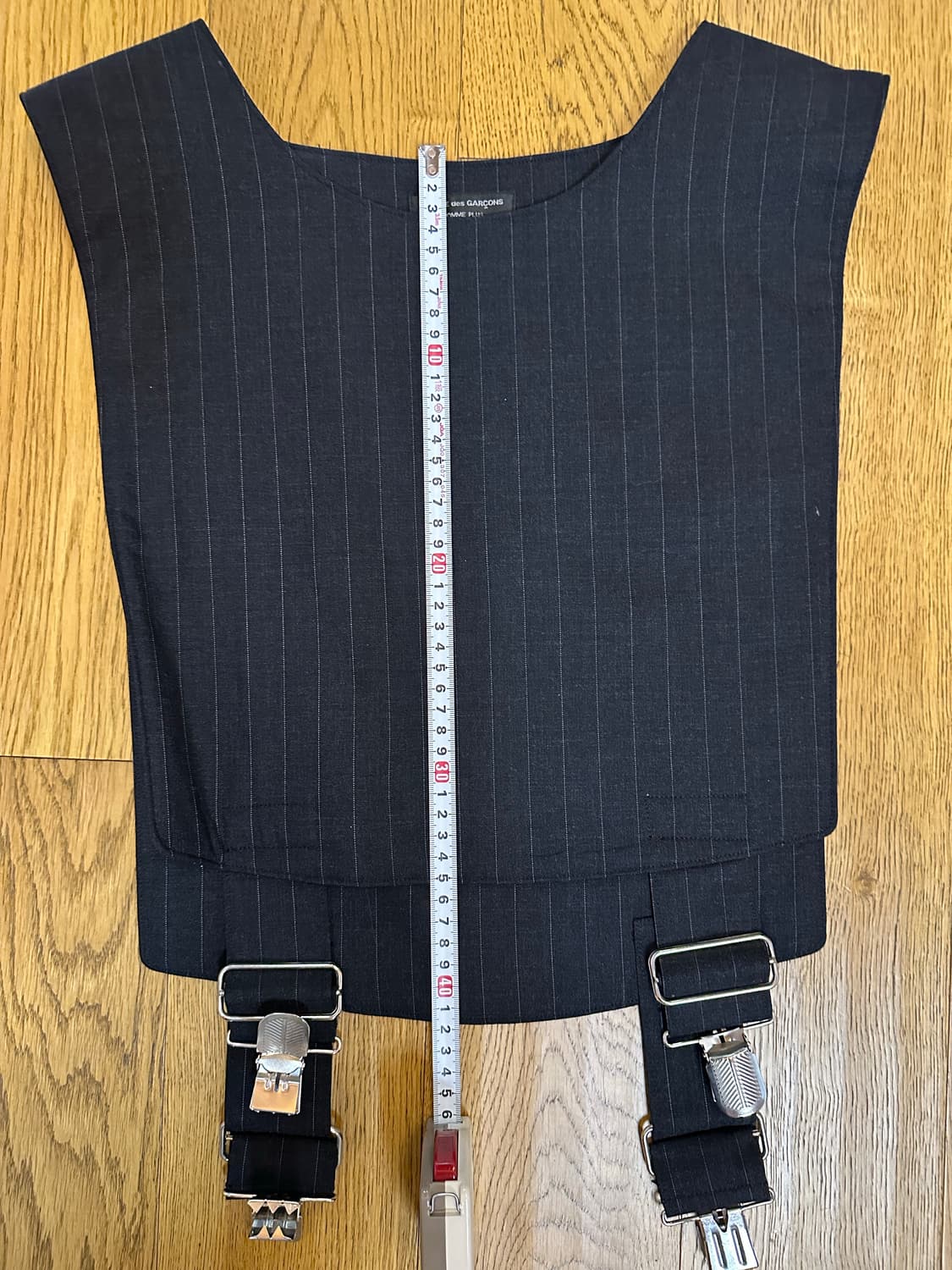 꼼데가르송 옴므플러스 서스펜더 VEST 상품이미지5