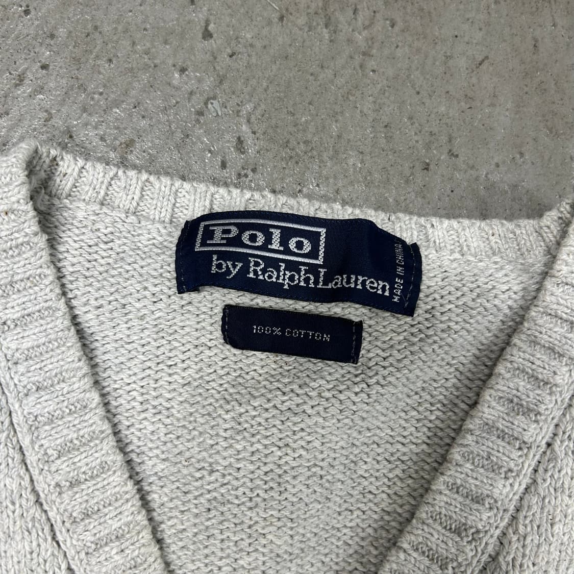 폴로 니트조끼[1358] 상품이미지6