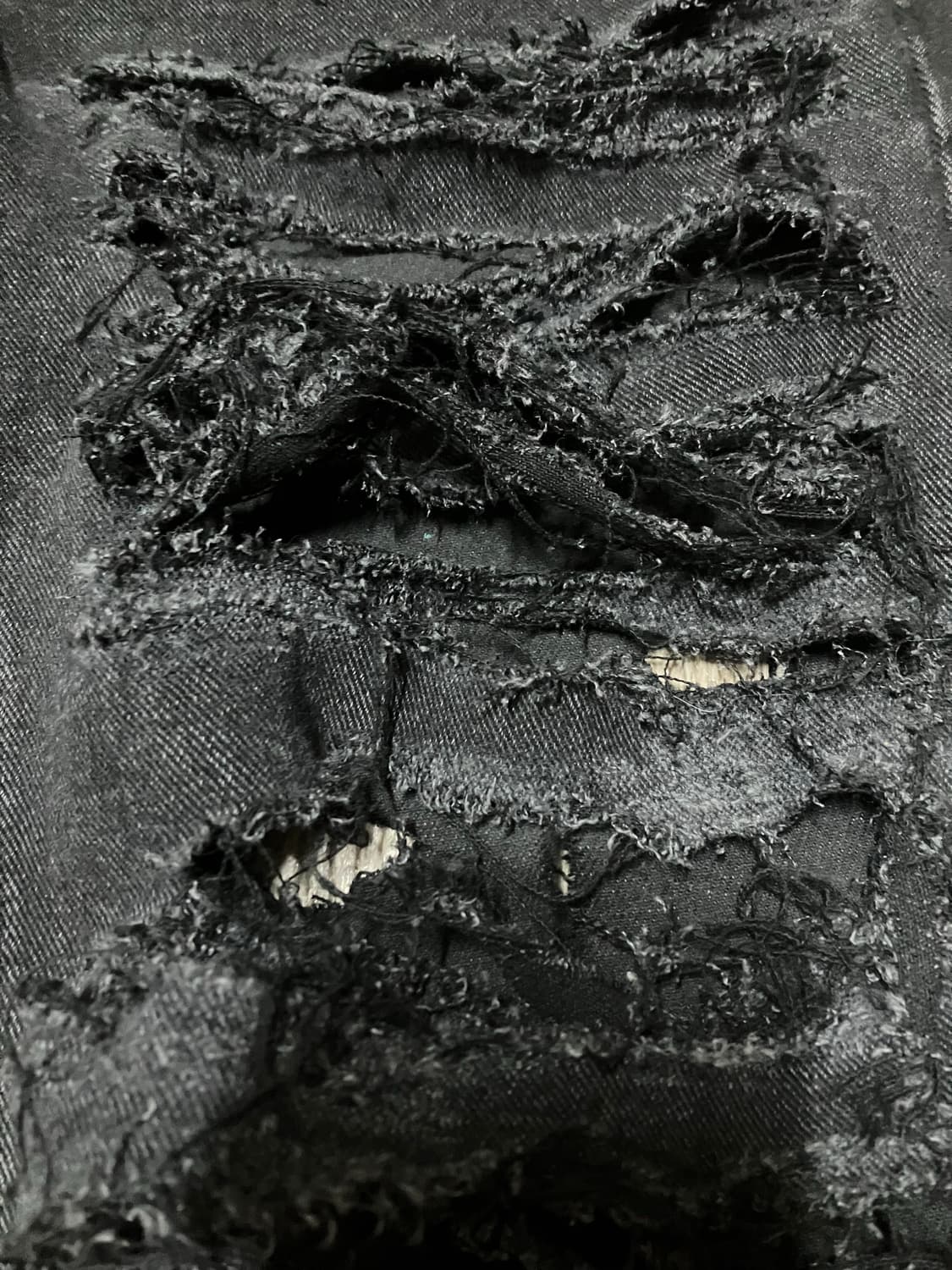 Grunge damage custom pants 상품이미지5