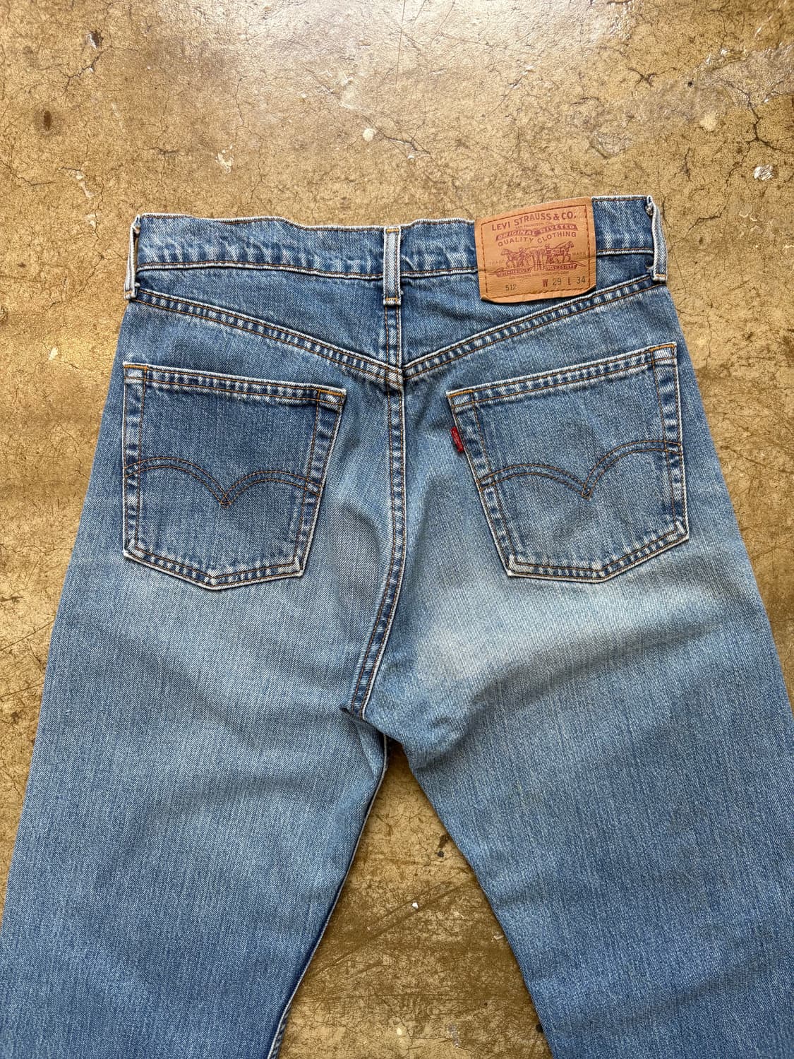 90s 96년 생산 리바이스 512 데님 상품이미지5
