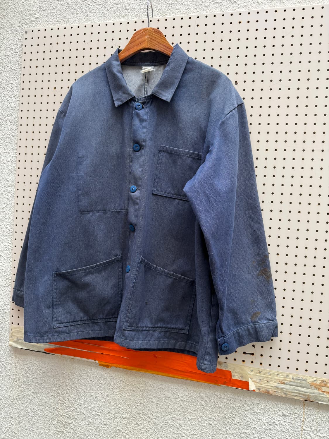 OLD VINTAGE DENIM FRENCH WORK 데님 프렌치워크자켓 상품이미지6