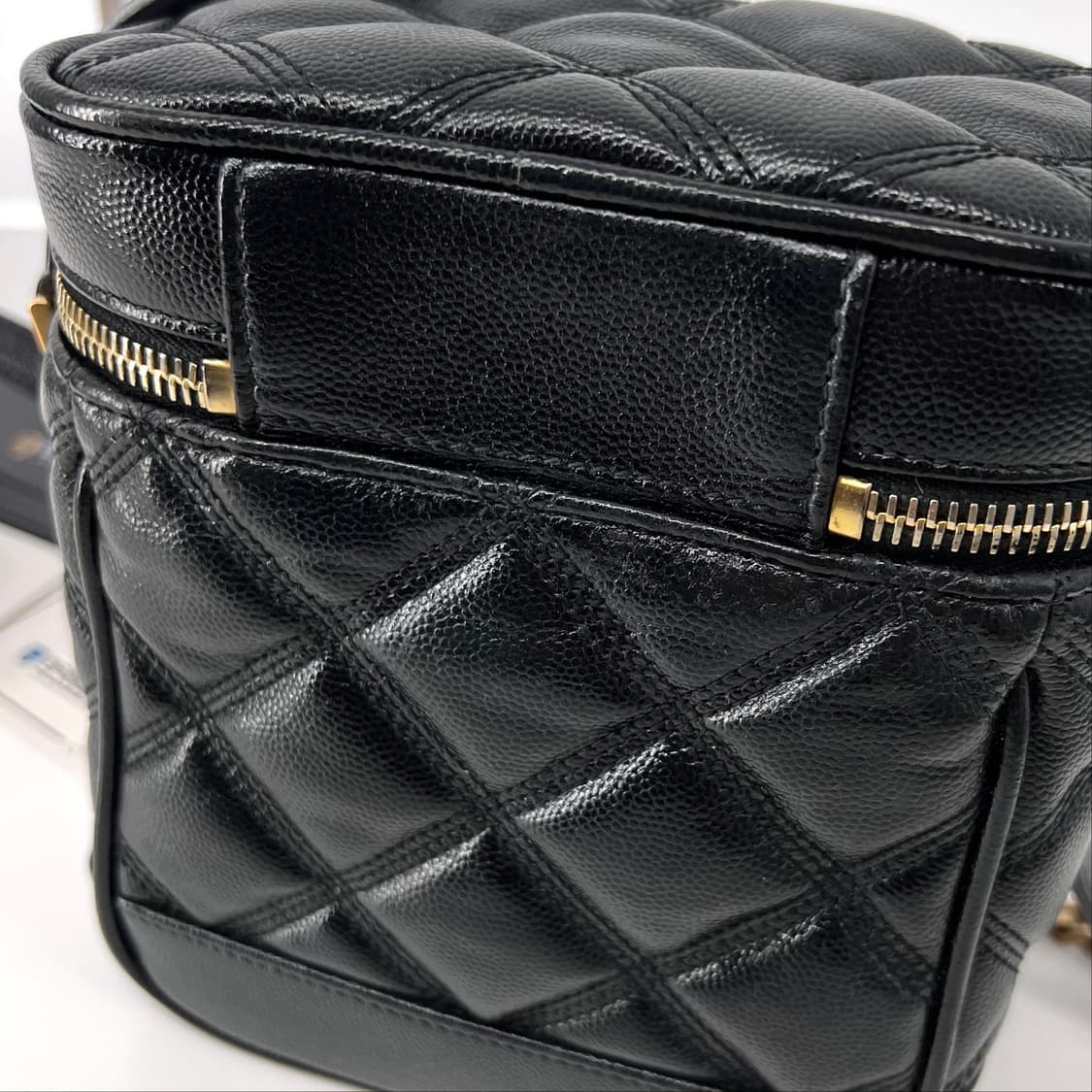 [감정완료] 생로랑 퀼팅 베니티 크로스백 & 숄더백 블랙 (748849) 상품이미지9