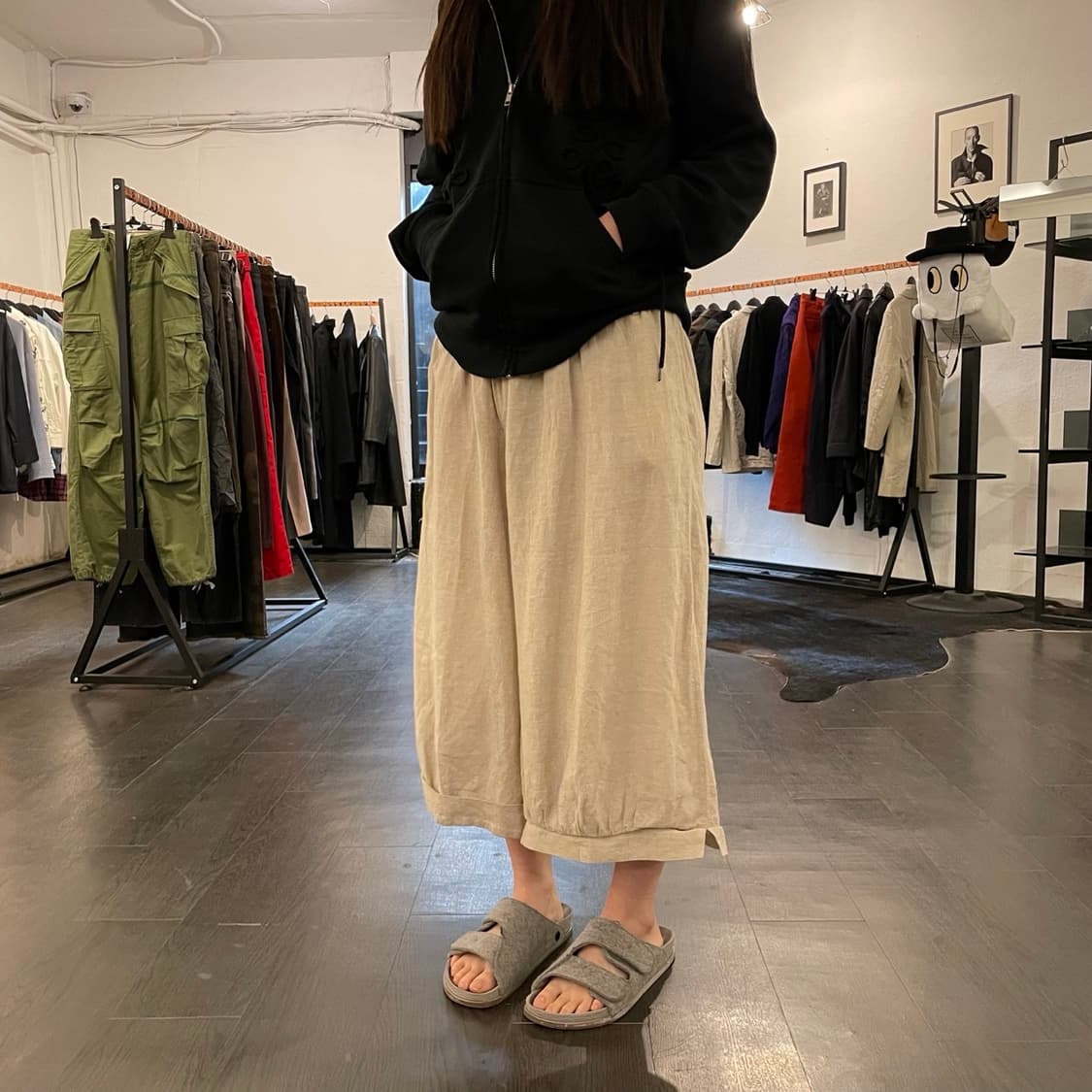 요지야마모토 하카마 팬츠 상품이미지4