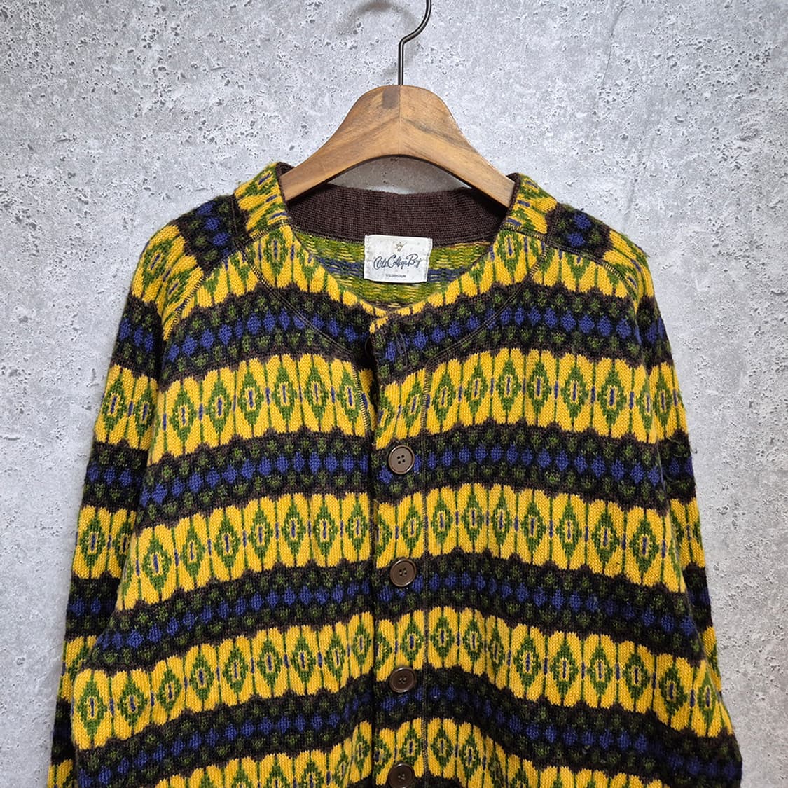 Old College Boy 울 가디건 (Made In Japan) 상품이미지3
