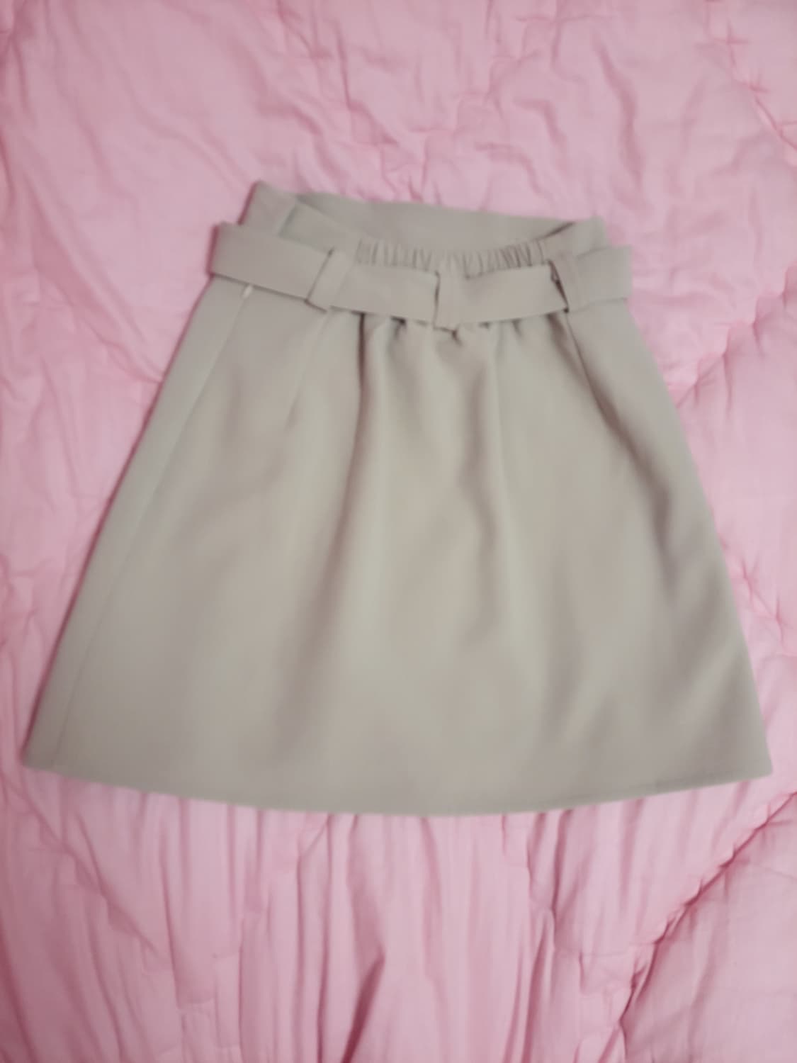 급처상태최상!허니시나몬 러플 진주벨트 핑크 공주 스커트 치마 리즈리사st 상품이미지5
