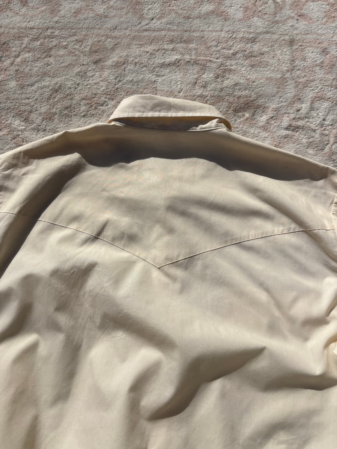 Vintage Cream cowboy Western Shirt 상품이미지6