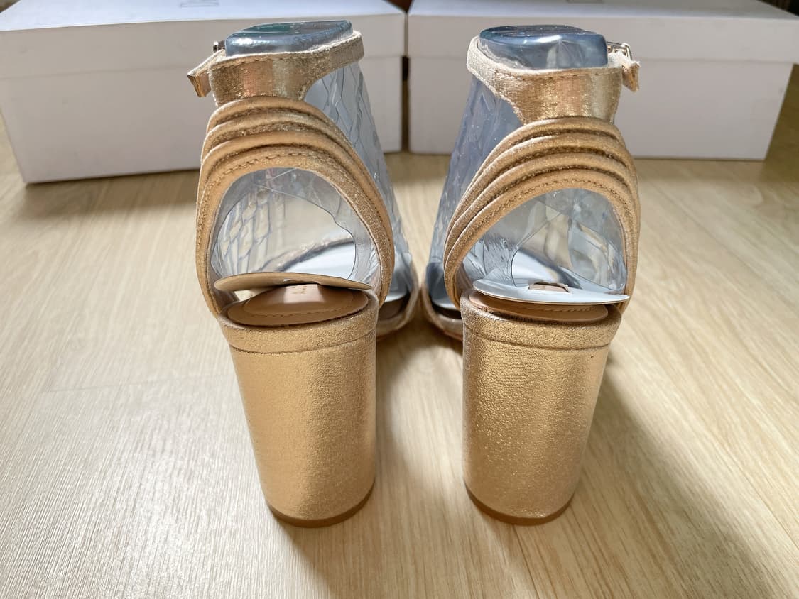 [새상품] ALDO 알도 골드 스트랩 샌들 럭셔리 파티룩 상품이미지6