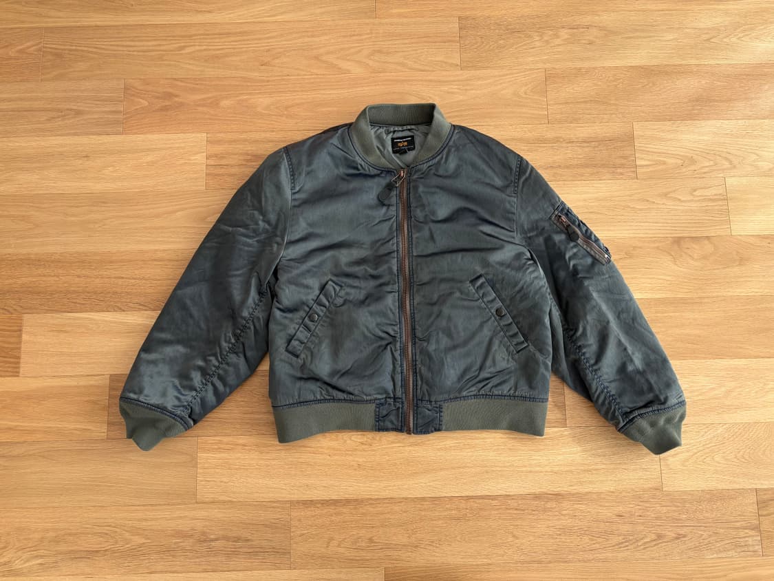 알파인더스트리 디스이즈네버댓 ma-1 라지 상품이미지1