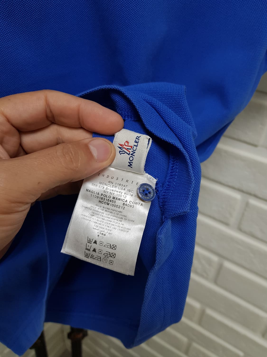 [m/정품] moncler 몽클레어 폴로 반팔 상품이미지6