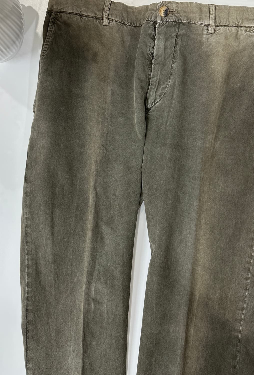 브루넬로 쿠치넬리 올리브그린 치노 팬츠 상품이미지3