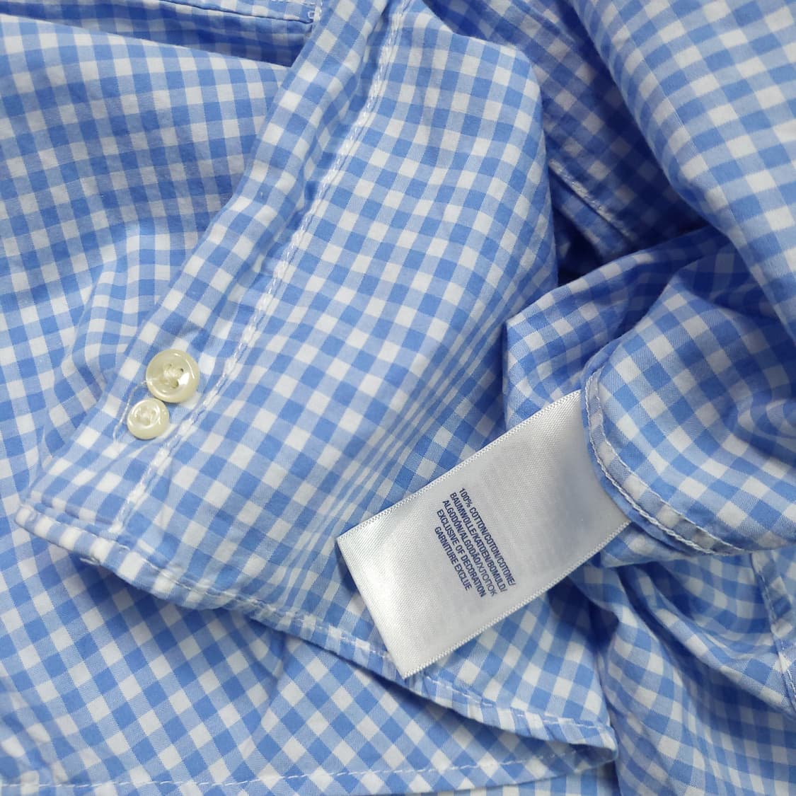 폴로 랄프로렌 체크 셔츠 xl18-20 상품이미지3