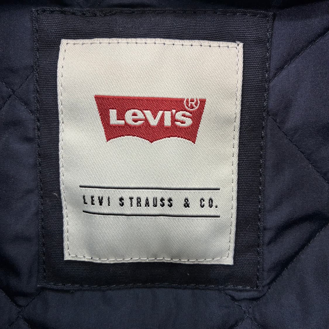 Levi's  리바이스 코튼 블랙 퀼팅 자켓   상품이미지6