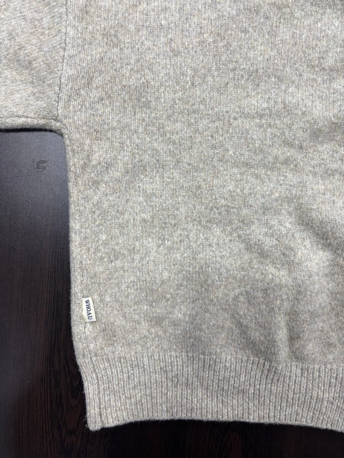 WHO.A.U 곰돌이 니트 스웨터 상품이미지6