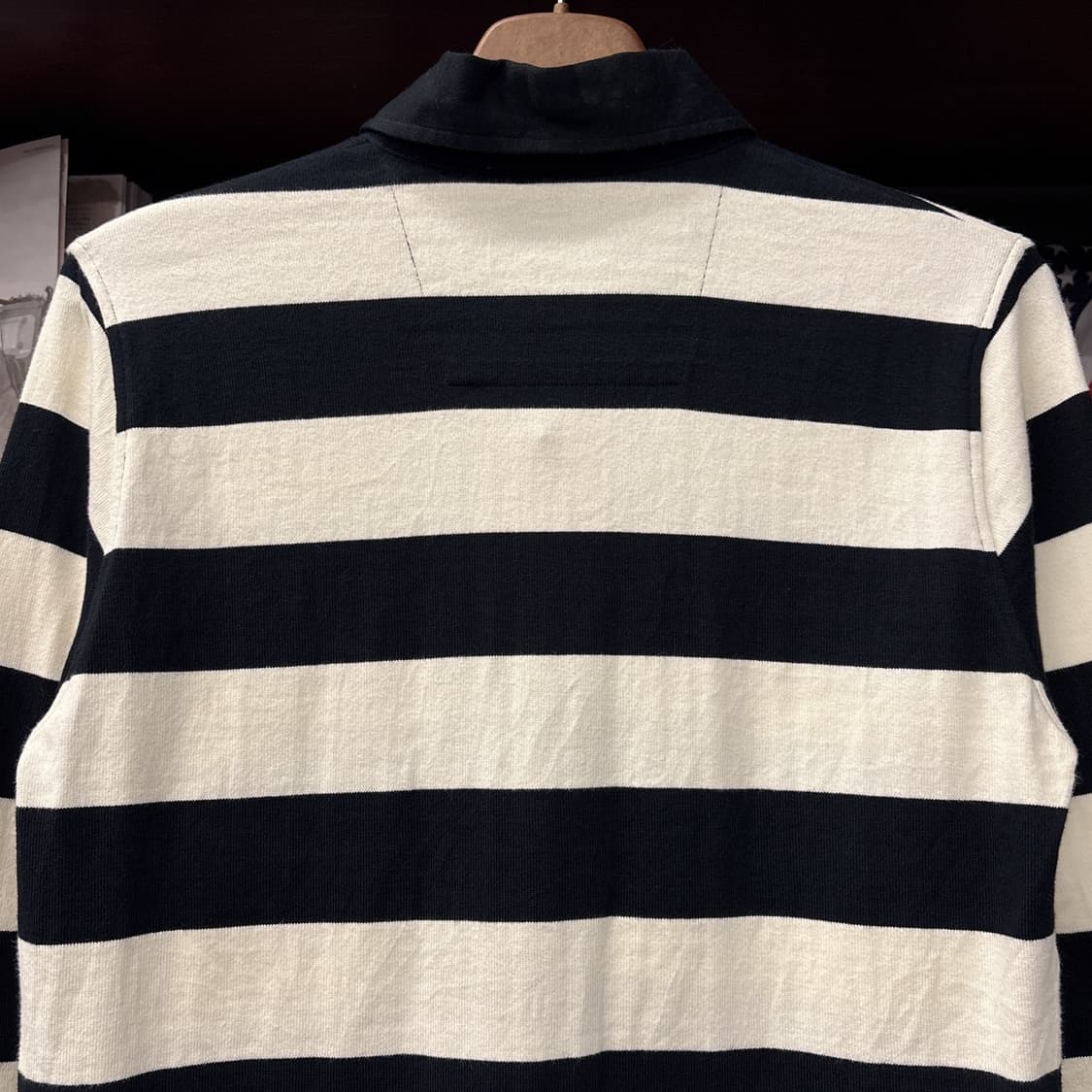 맥그리거 MCG 크레스트 와펜 클래식 스트라이프 럭비셔츠 N1390 상품이미지5