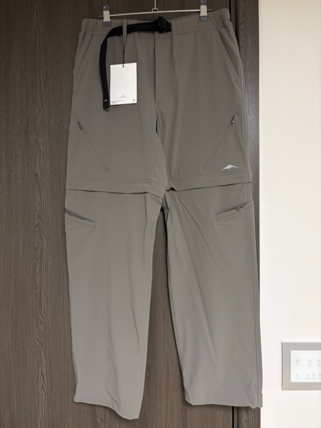 새상품) 고요웨어 나일론 투웨이 팬츠 카키 M사이즈 상품이미지2