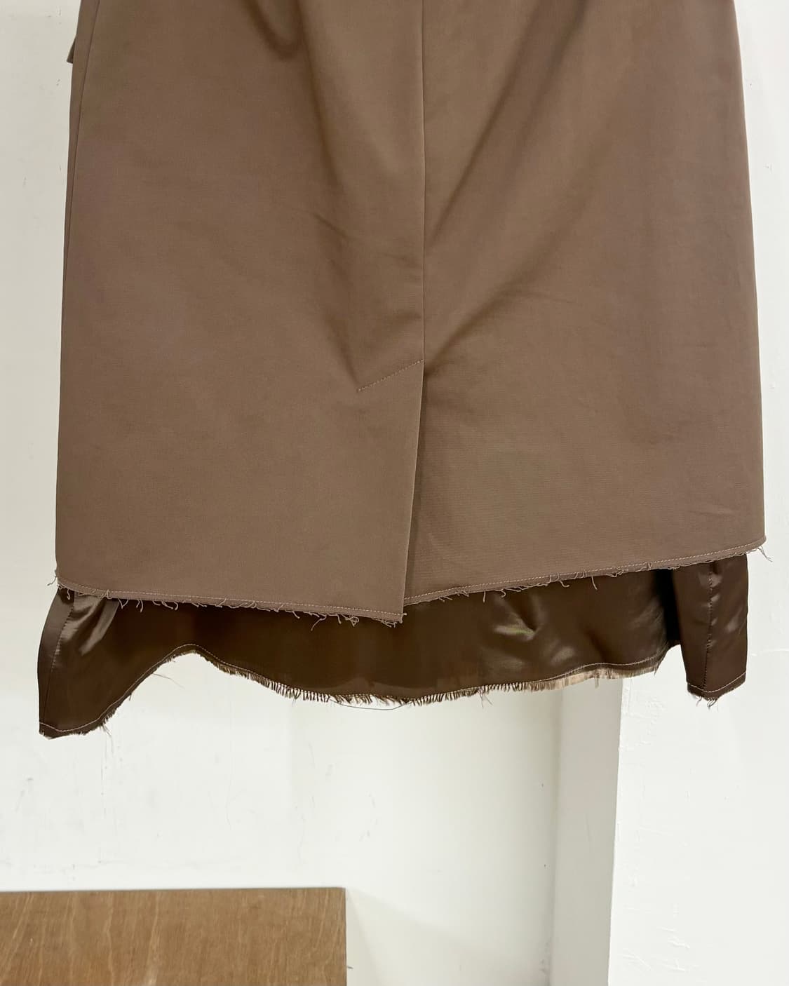 엠엠식스 브라운 미디 스커트 상품이미지6