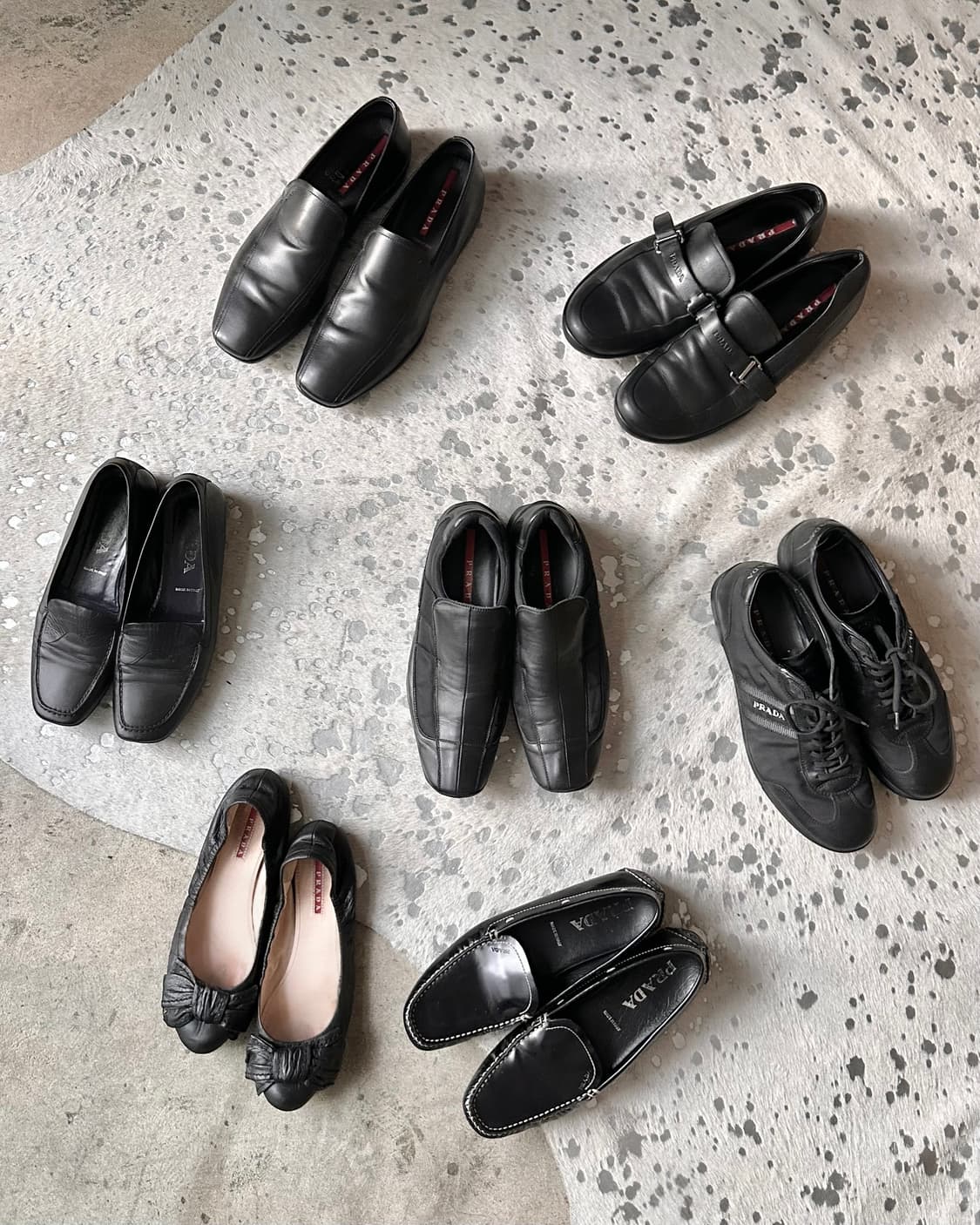 2000s 프라다 스포츠 로퍼 스니커즈 플랫 슈즈 드롭 상품이미지1