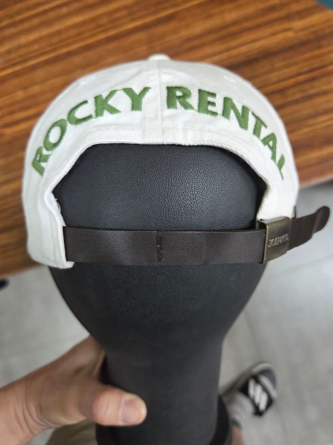 록키렌탈 빈티지 y2k 데미지 볼캡 모자 프리  상품이미지3