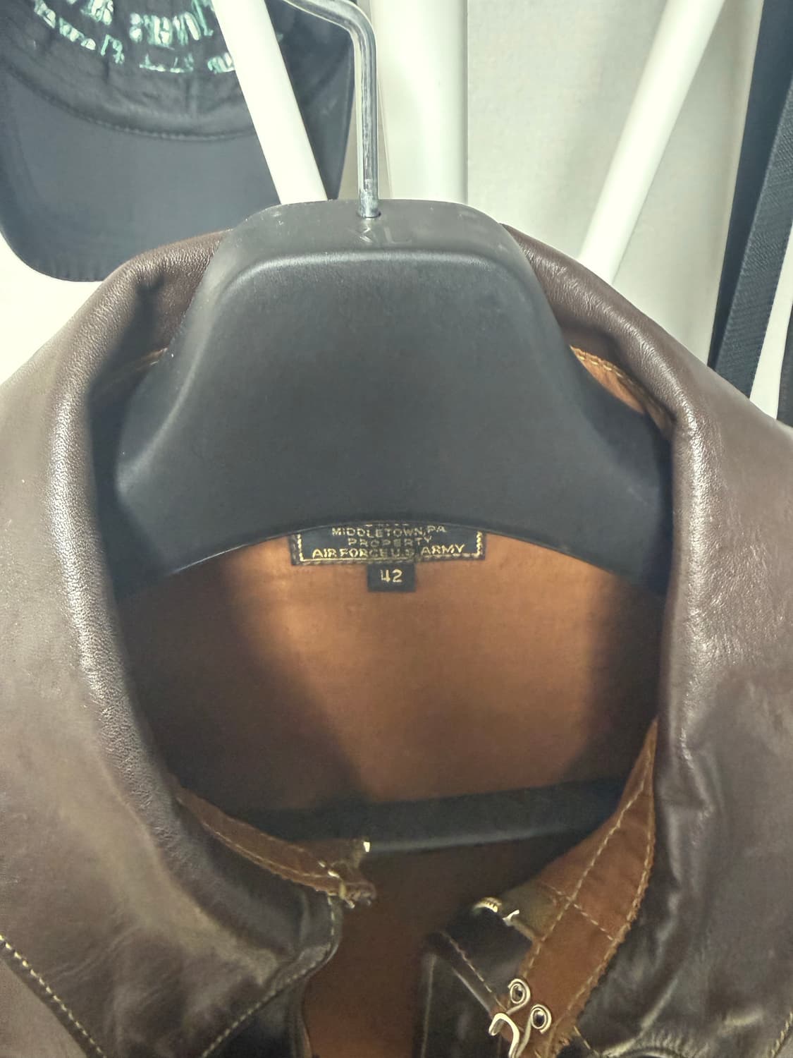 이스트맨레더 a2 자켓 42사이즈 상품이미지5