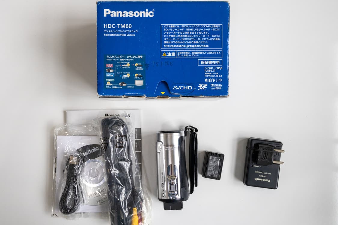 Panasonic HDC-TM60 / 빈티지 디지털 캠코더 상품이미지9