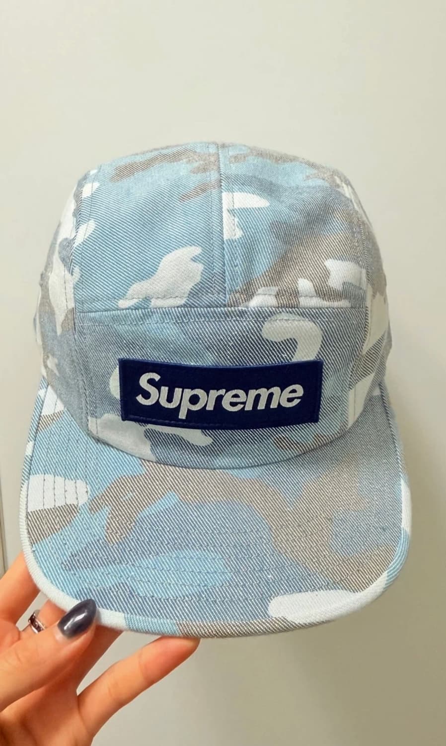 슈프림 워시드아웃 카모 캠프캡 19SS 상품이미지3