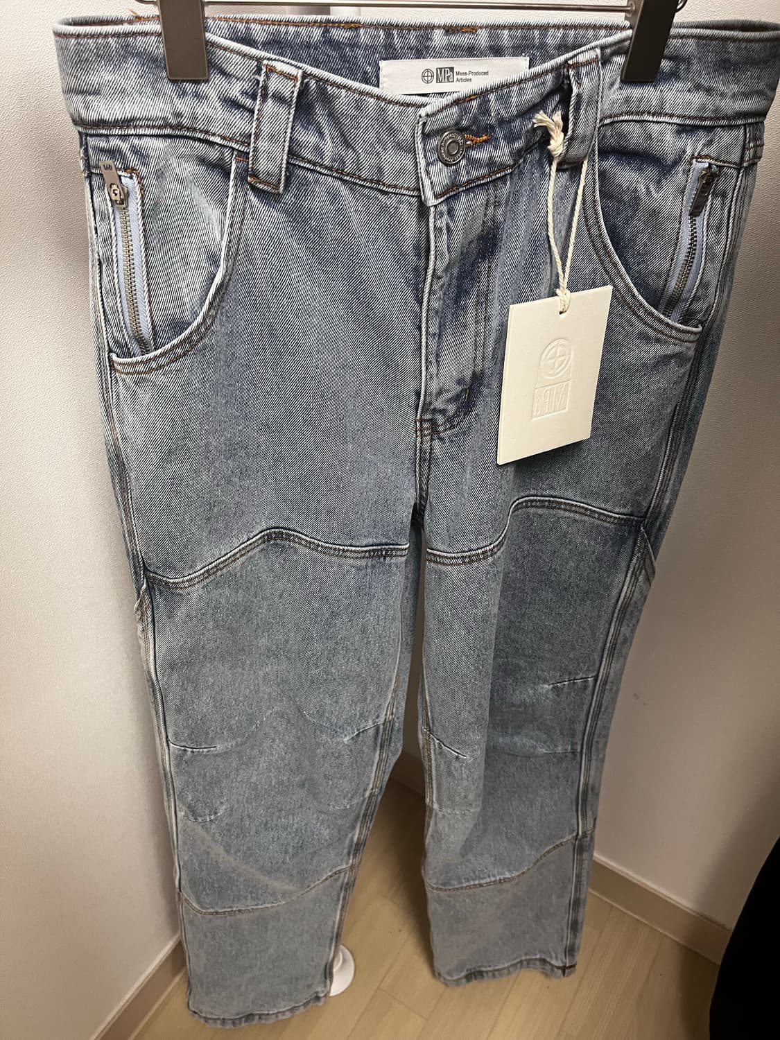 M/MPa CALF POCKET PANTS (STEEL BLUE) 상품이미지1