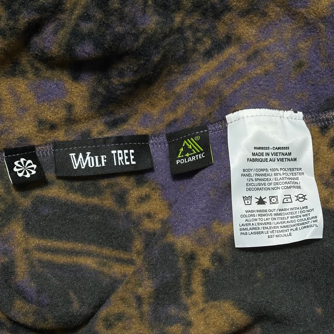 M 나이키 acg 울프트리 풀집업 마스크 플리스 상품이미지5