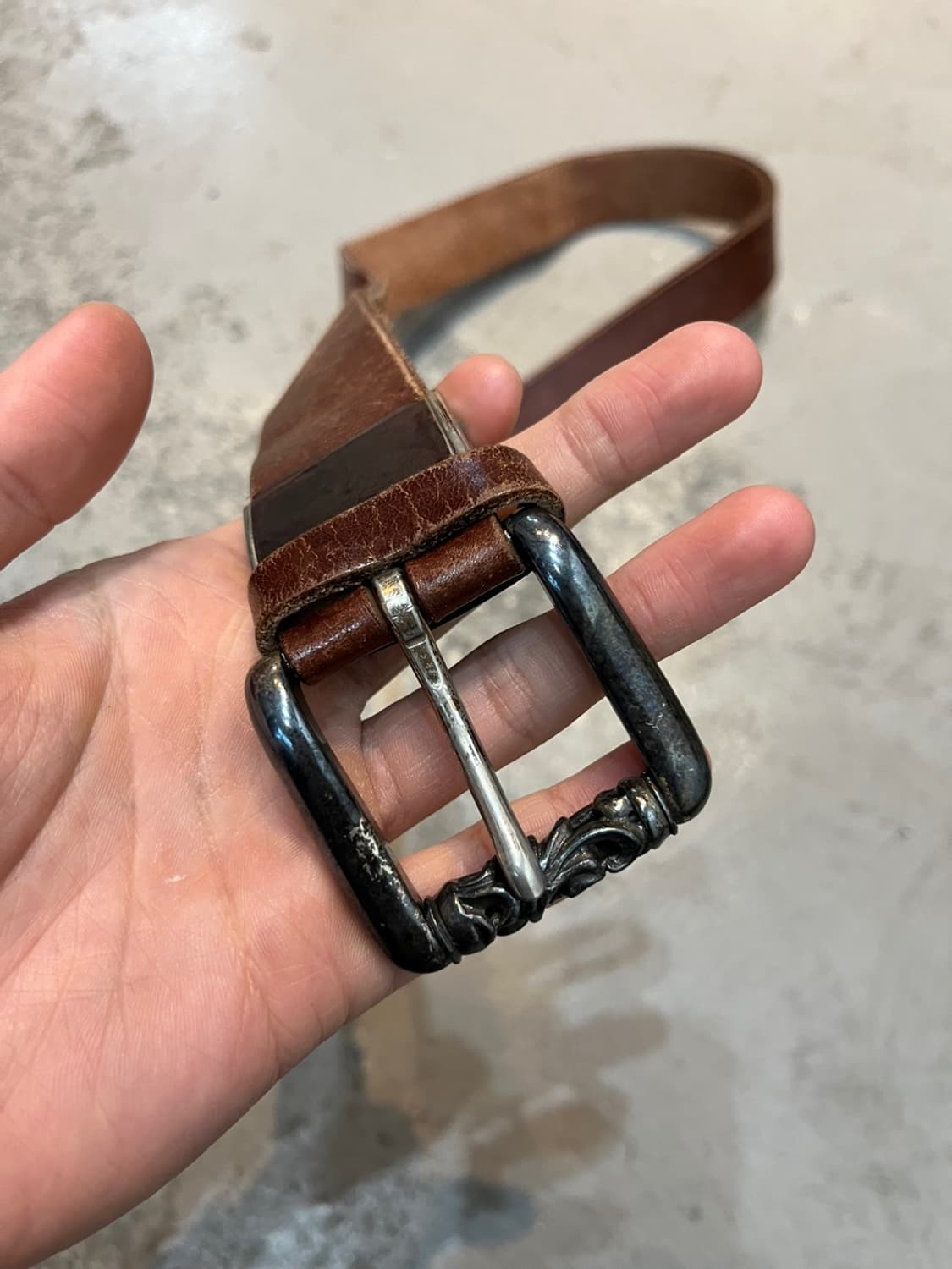 Vintage Leather Belt 상품이미지5