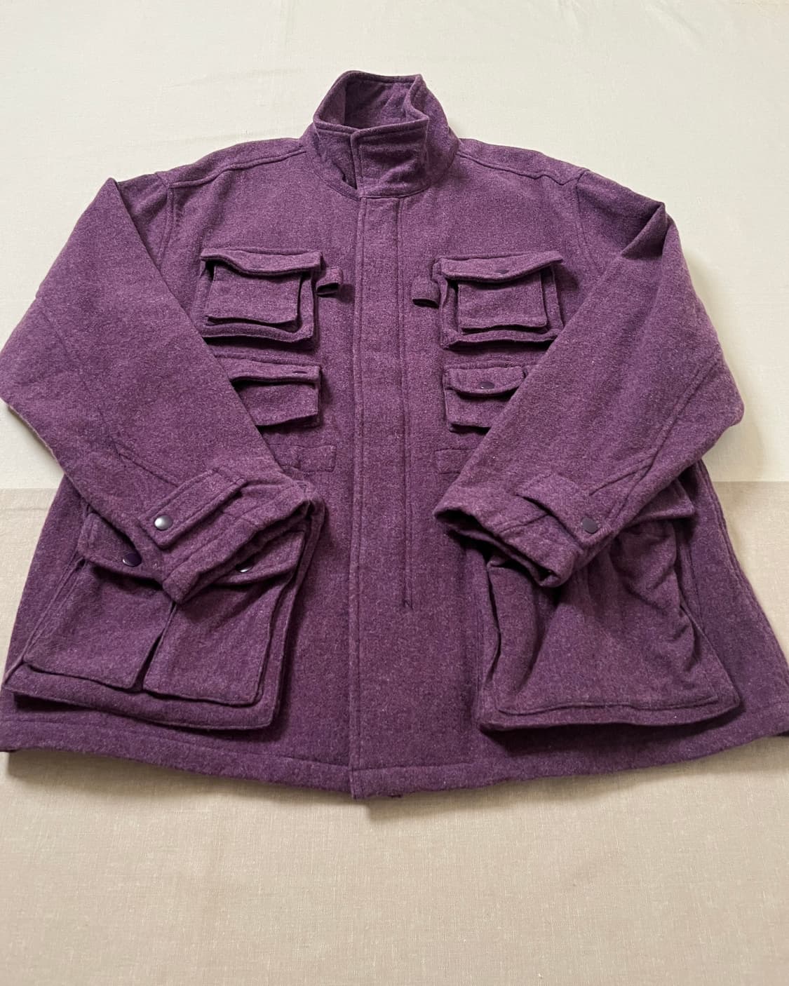 언유즈드 카메라맨 펠트 울 자켓 unused 포토그래퍼 자켓 상품이미지4