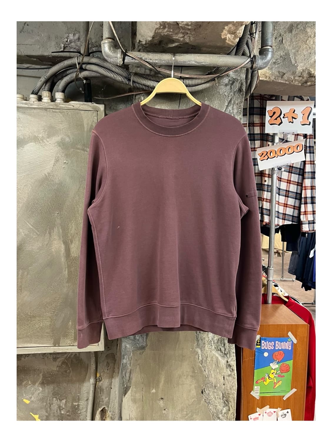 스톤 아일랜드 맨투맨 M #csz3425 상품이미지1