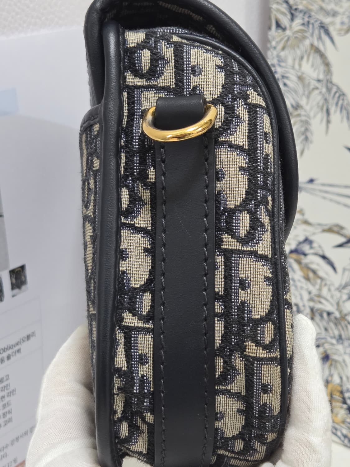 디올 오블리크 자카드 바비백 미디움 상품이미지4