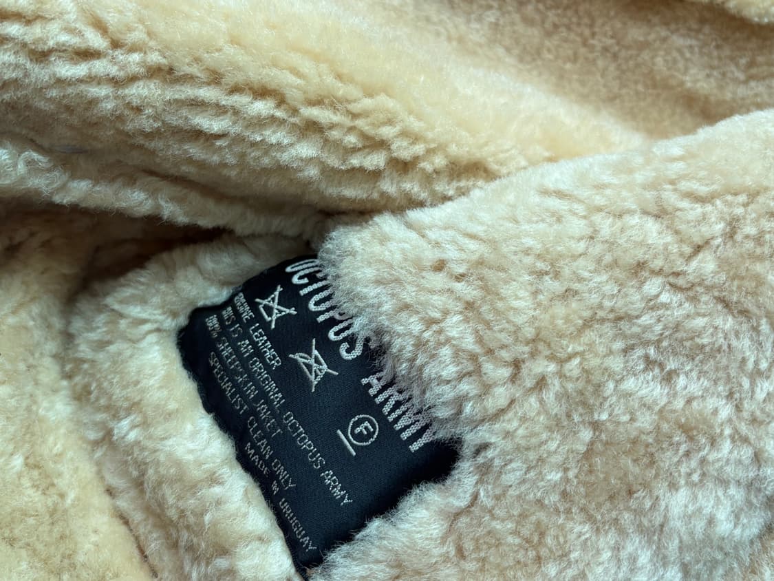 Vintage JOHNS HAMER 양가죽 무스탕 상품이미지6