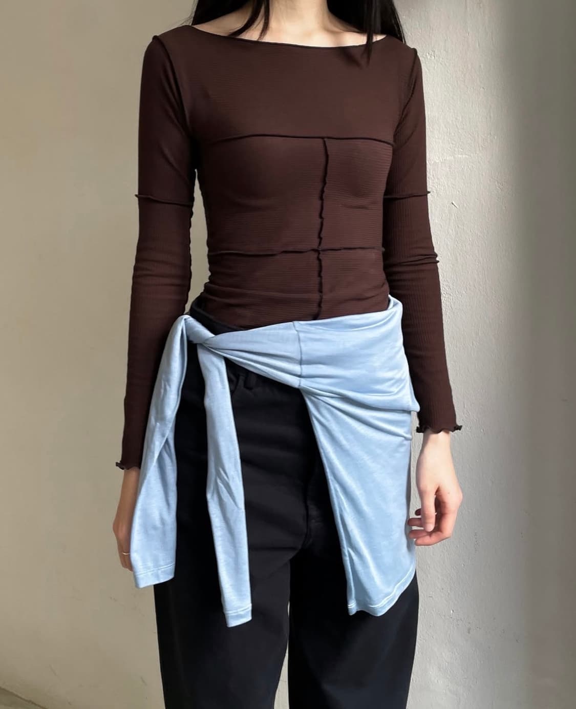 Baserange cinder long sleeve tee  상품이미지1