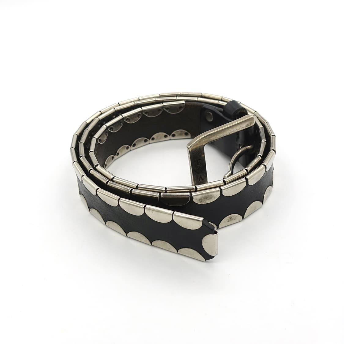 EMPORIO ARMANI 엠포리오 아르마니 아티잔 스터드 벨트 블랙 상품이미지3