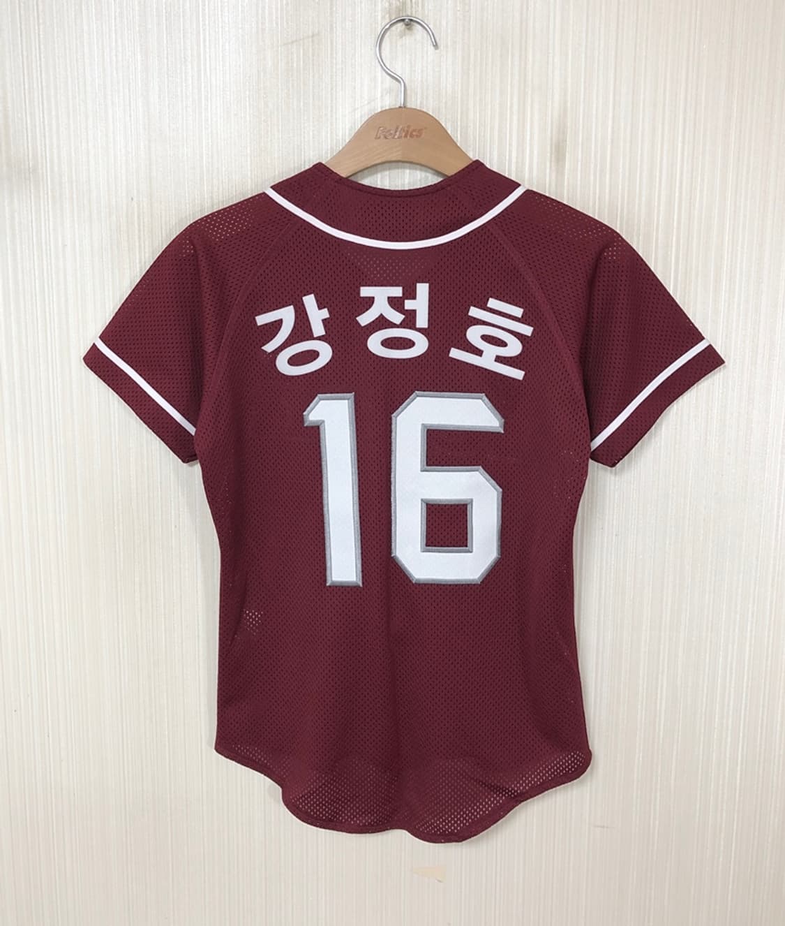 KBO ATC 넥센(키움)히어로즈 원정유니폼/져지 75 #16 강정호 상품이미지8
