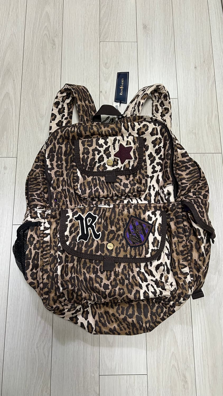 폴로 랄프로렌 레오파드 백팩 상품이미지1