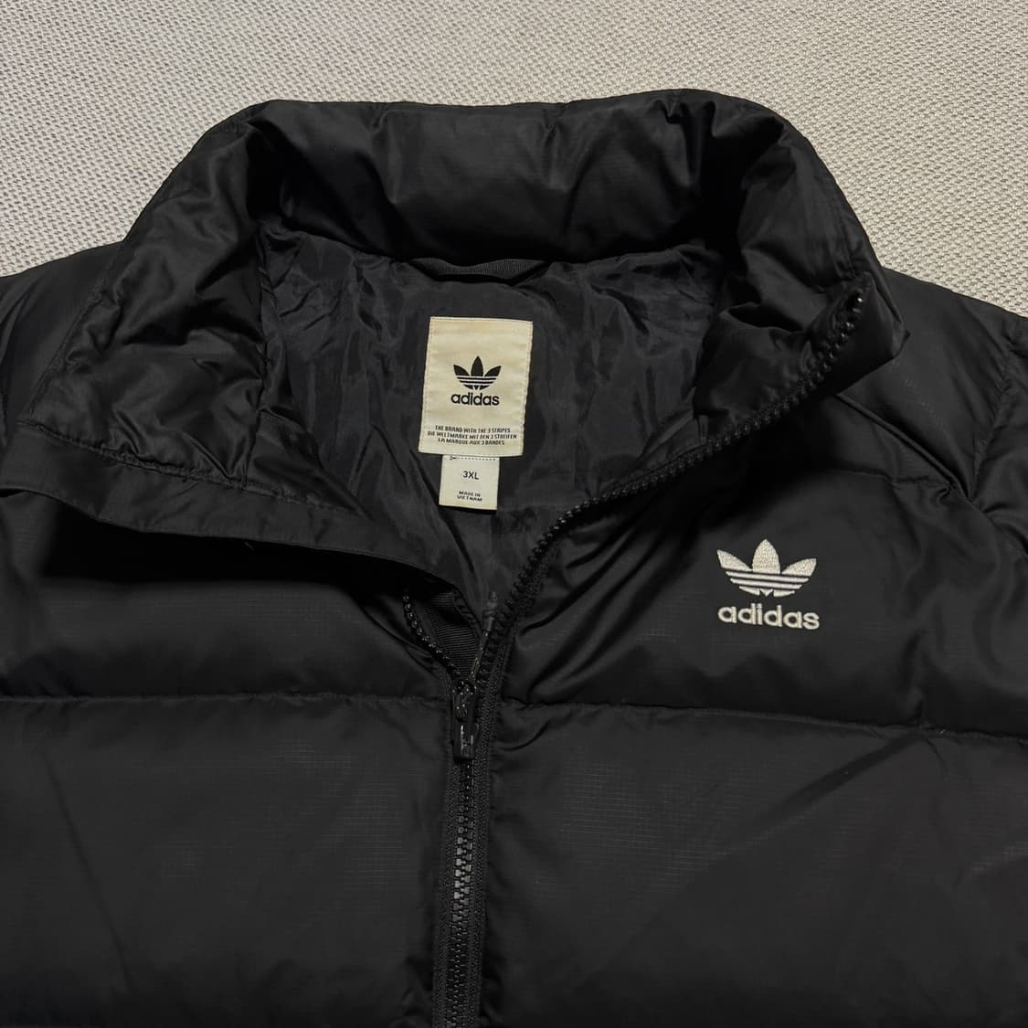 아디다스 오리지널 로고 패딩 자켓 상품이미지2
