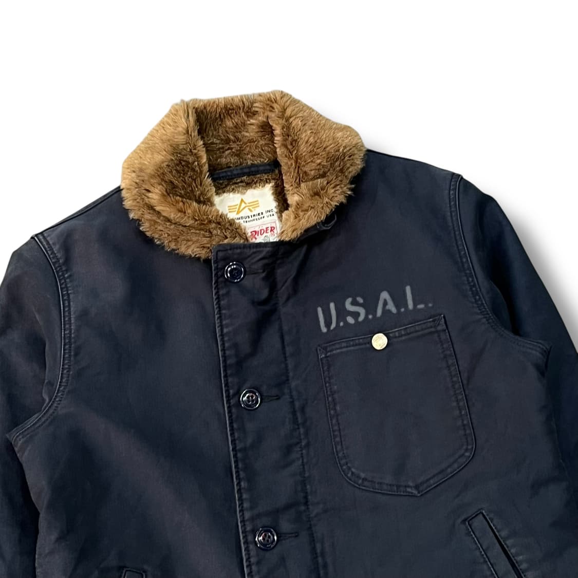  알파인더스트리 x 리 스톰라이더 덱자켓 y13989 상품이미지4