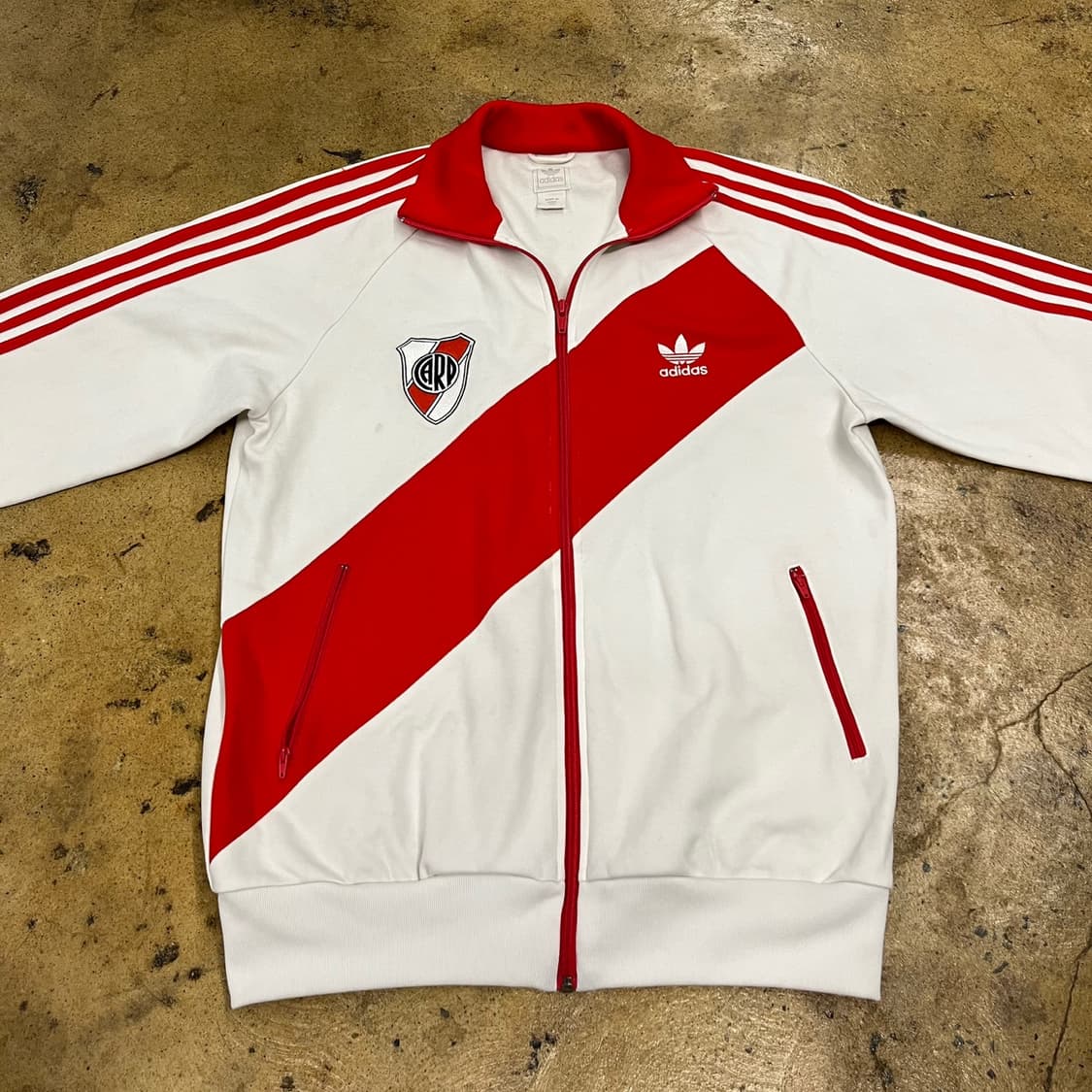 아디다스 흰빨 파이어버드 리버플레이트 트랙탑 져지 105 상품이미지3
