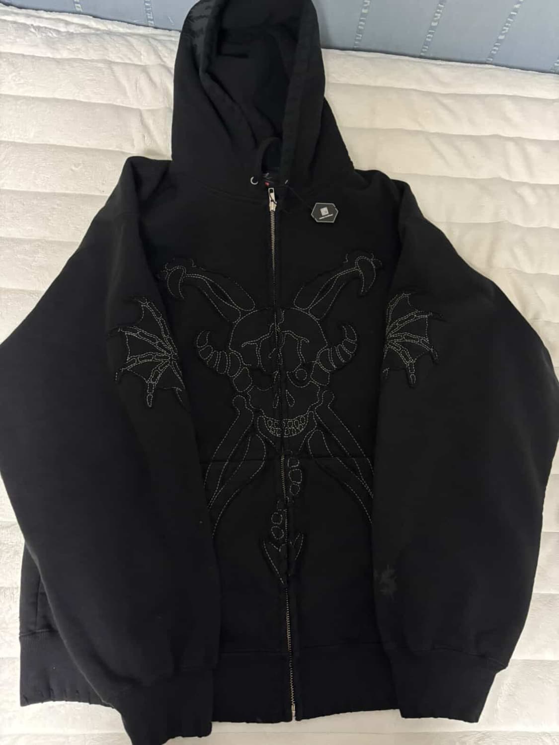 슈프림 요지야마모토 후드집업 XL 상품이미지1