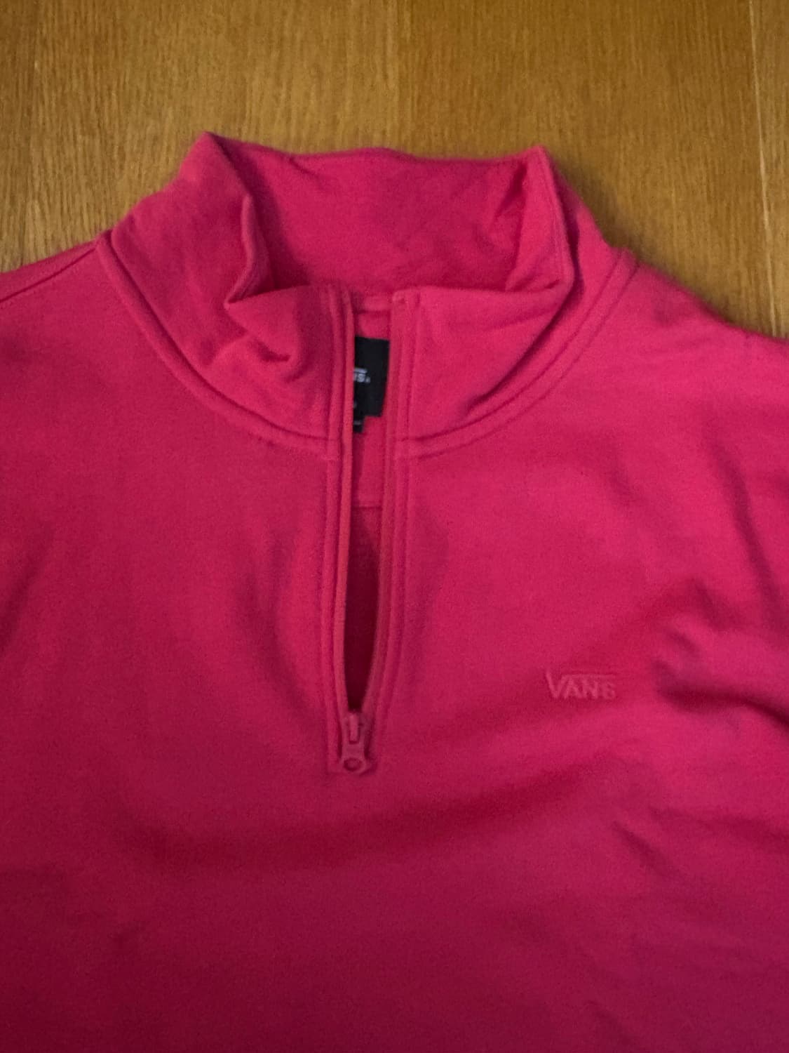 Vans pink half zip-up 상품이미지3