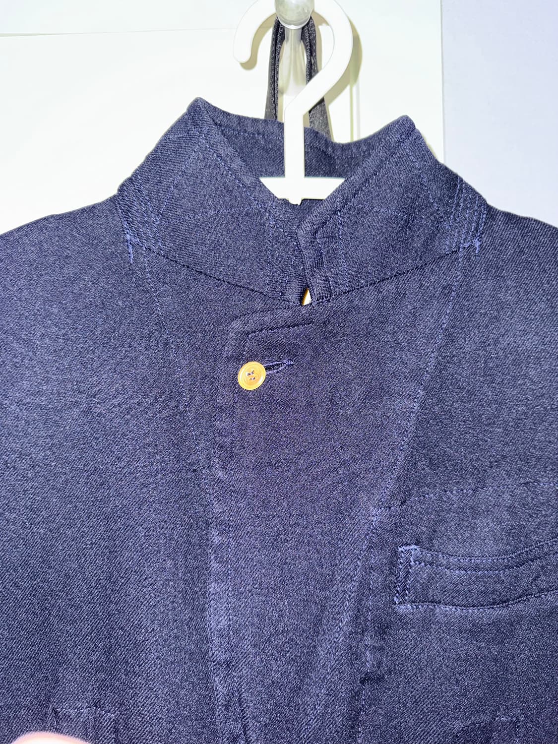 Comme des garcons 스탠드 카라 블레이저 s 상품이미지2