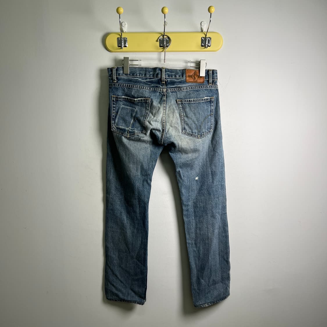 히스테릭 글래머 데미지 스트레이트 데님 팬츠 30 상품이미지2