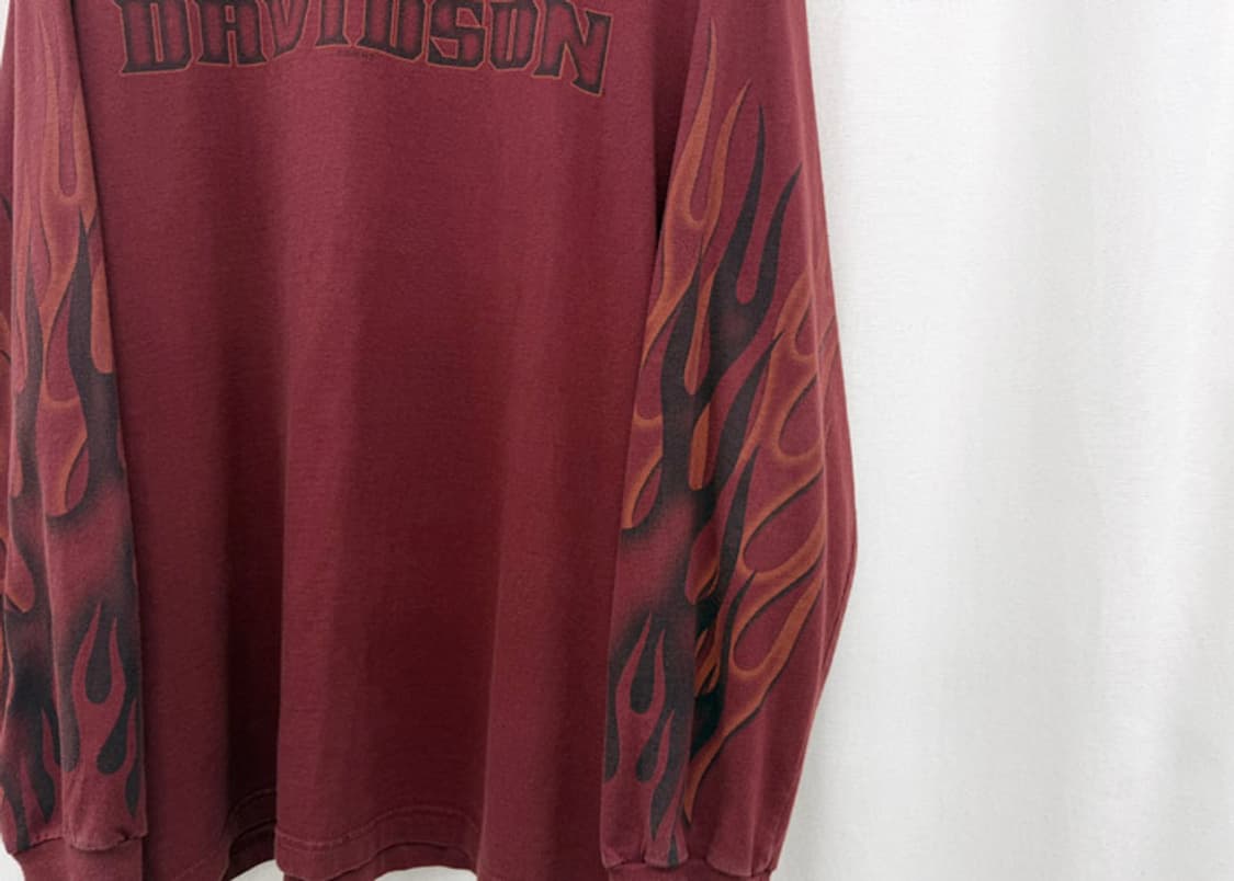 할리데이비슨 빈티지 플레임 롱슬리브 상품이미지4