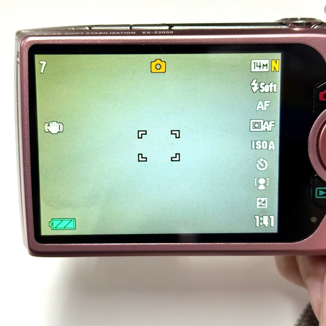 레드벨벳 조이디카💖✨ 카시오 엑슬림 ex-z2000 핑크 상품이미지8