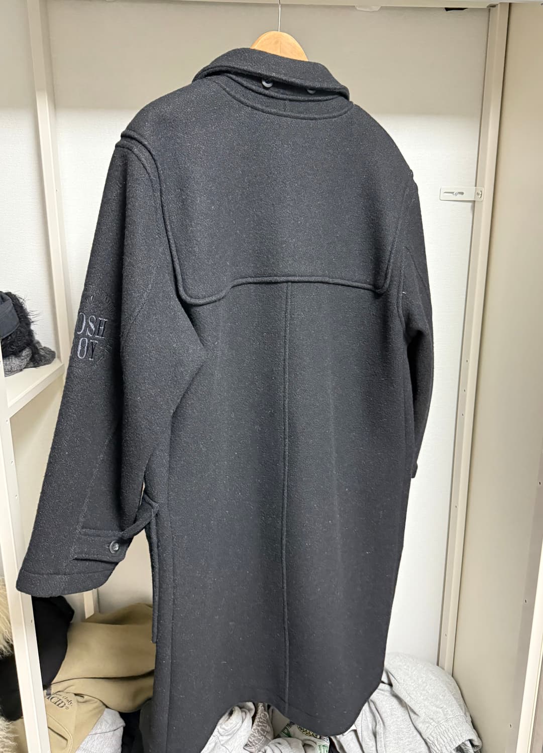 POSH BOY빈티지 블랙 떡볶이 코트 상품이미지2