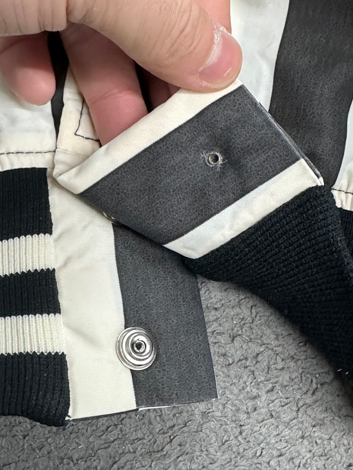 80s 레프리 스트라이프 자켓 XL 상품이미지7