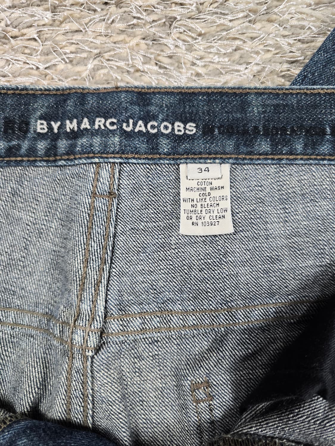 Marc Jacobs 남성 데님 청바지 상품이미지4