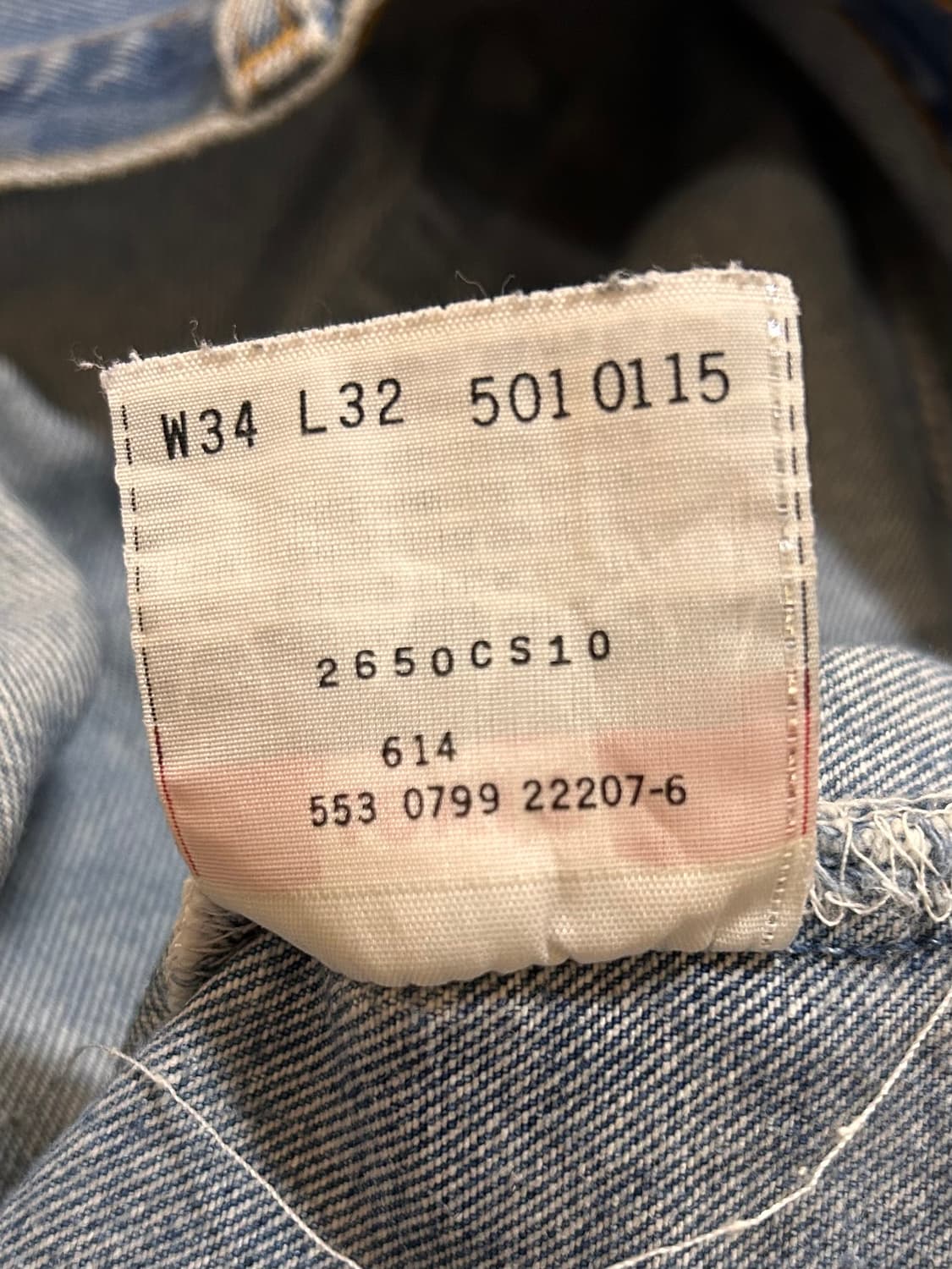 90’s levis 리바이스 501 34X32 상품이미지4