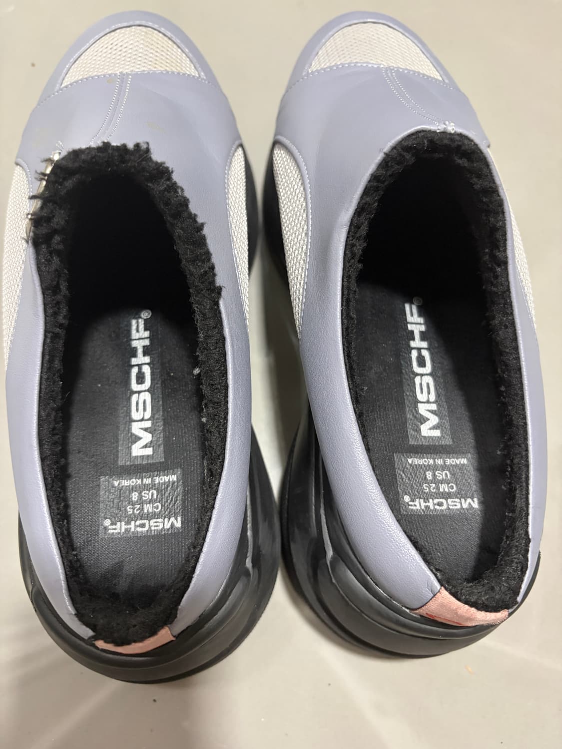 미스치프 롬버스 윈터 뮬 그레이 250 상품이미지5